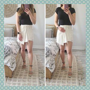 Zara‎ Black Scoop Neck Crop Top